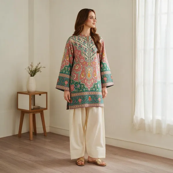Multicolor_Linen_Printed_Co-Ord_Set_For_Women
