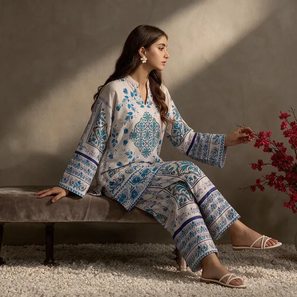 White_Korean_Bsy_Relaxed_Floral_Printed_Co-Ord_Set_For_Women