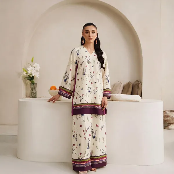 Cream_Korean_Bsy_Floral_Print_Co-Ord_Set_For_Women