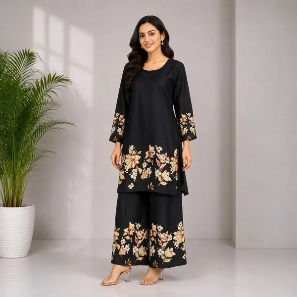 Black_Rayon_Relaxed_Floral_Kurta_Palazzo_Set_For_Women