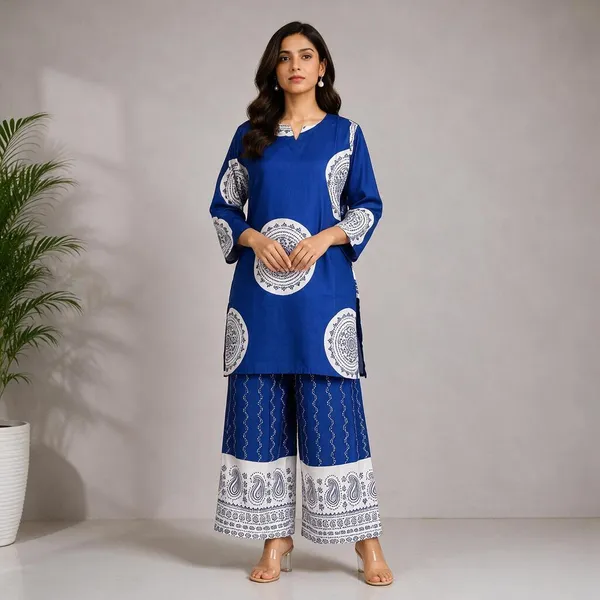 Blue_Rayon_Straight_Printed_Kurta_Palazzo_Set_For_Women