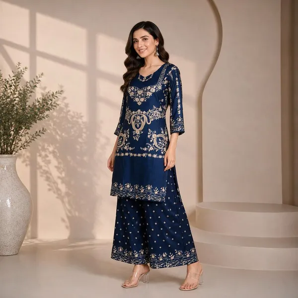 Blue_Rayon_Straight_Printed_Kurta_Palazzo_Set_For_Women