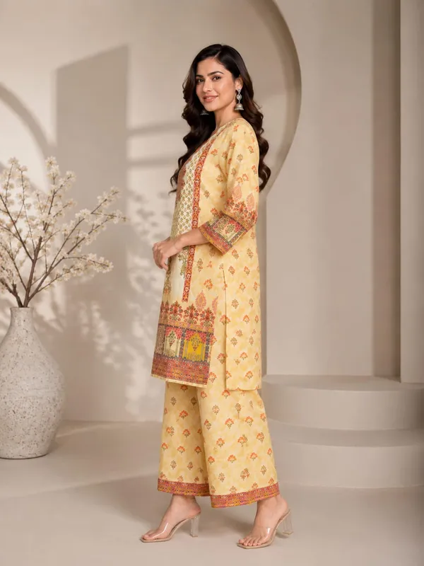 Yellow_Rayon_Straight_Floral_Kurta_Palazzo_Set_For_Women