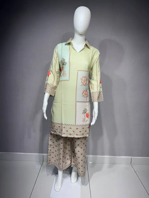 Green_Rayon_Straight_Floral_Kurta_Palazzo_Set_For_Women