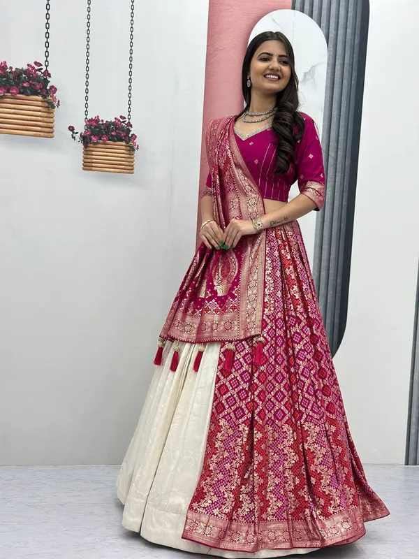 Pink_Printed_Ethnic_Lehenga_Choli_Set_For_Women