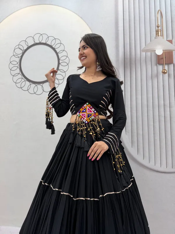 Black_Embellished_Lehenga_Set_For_Women