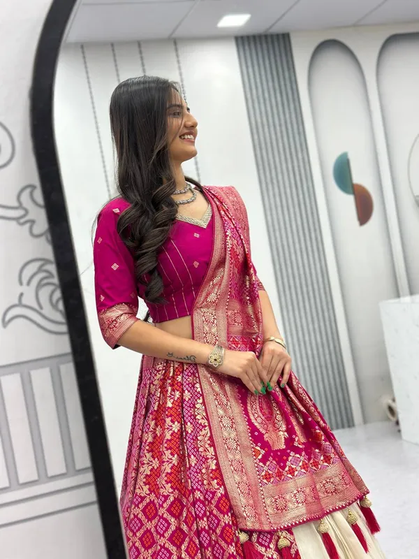 Pink_Printed_Ethnic_Lehenga_Choli_Set_For_Women
