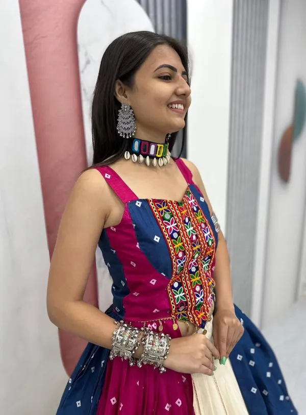 Multicolor_Embroidered_Lehenga_Choli_For_Women