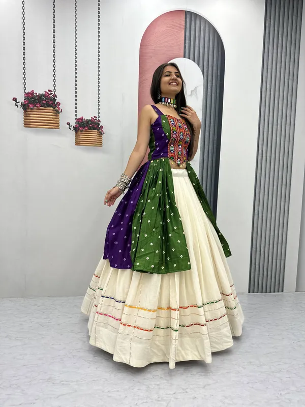Purple_Green_Printed_Lehenga_Choli_For_Women