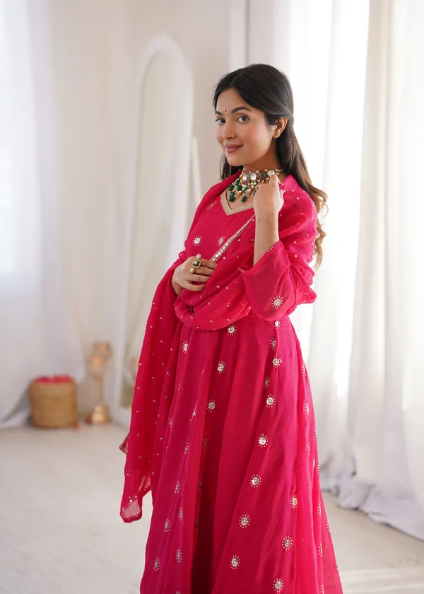 Pink_Embellished_Anarkali_Suit_Set_For_Women