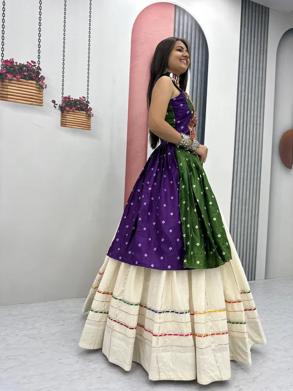 Purple_Green_Printed_Lehenga_Choli_For_Women