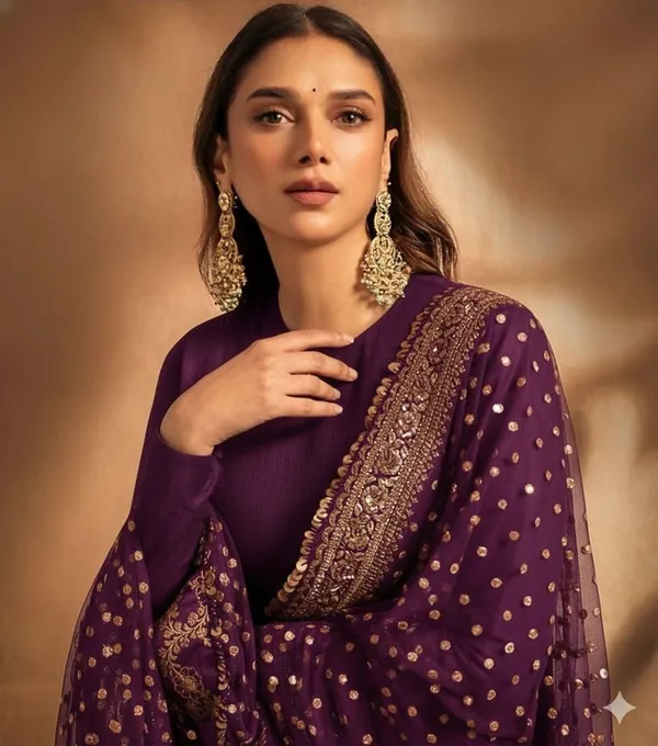 Purple_Embellished_Flared_Anarkali_Suit_With_Dupatta