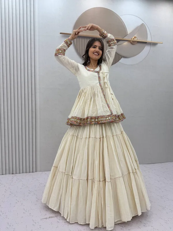 Ivory_Embroidered_Anarkali_Lehenga_Set_For_Women