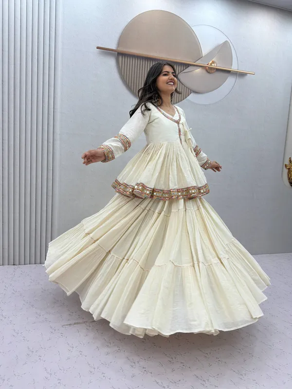 Ivory_Embroidered_Anarkali_Lehenga_Set_For_Women