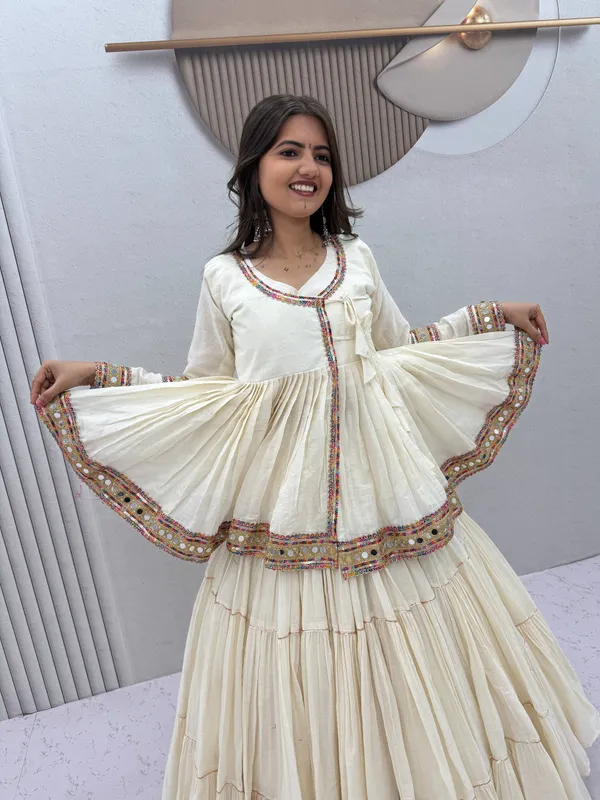 Ivory_Embroidered_Anarkali_Lehenga_Set_For_Women