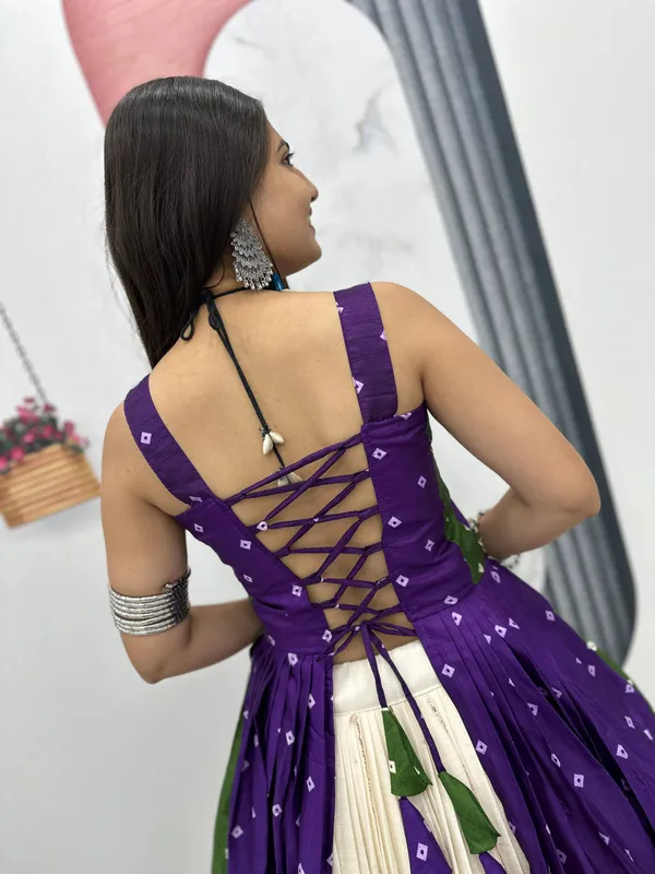 Purple_Green_Printed_Lehenga_Choli_For_Women