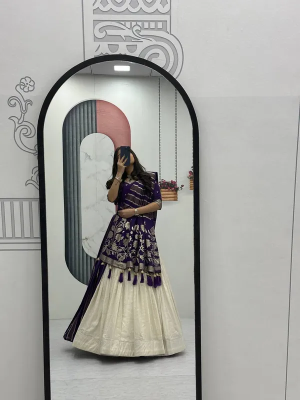 Purple_Printed_Lehenga_Choli_Set_For_Women