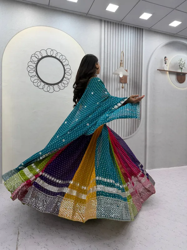 Multicolor_Printed_Lehenga_Choli_Set_For_Women