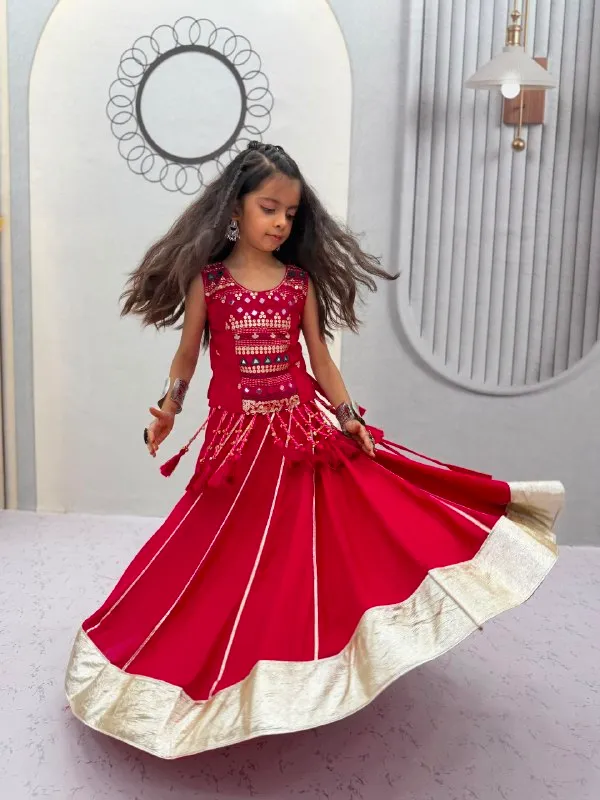 Red_Embellished_Lehenga_Choli_For_Girls