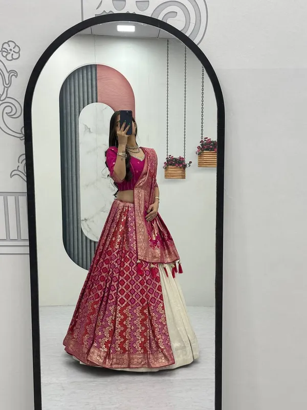 Pink_Printed_Ethnic_Lehenga_Choli_Set_For_Women