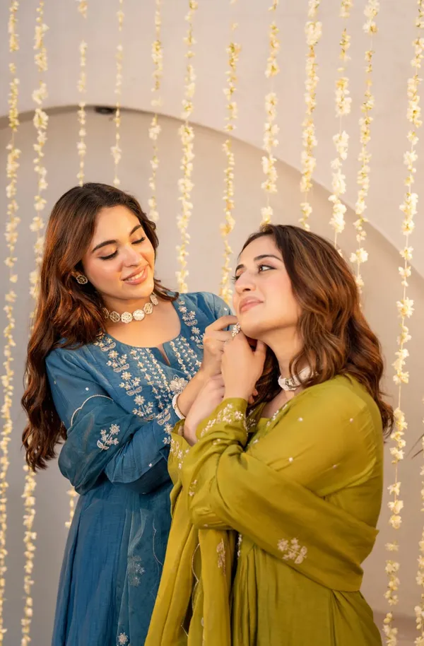 Olive_Green_Embroidered_Anarkali_Suit_Set_For_Women