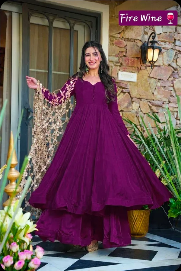Purple_Anarkali_Suit_Set_For_Women