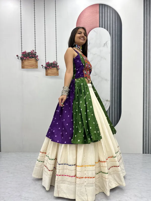 Purple_Green_Printed_Lehenga_Choli_For_Women