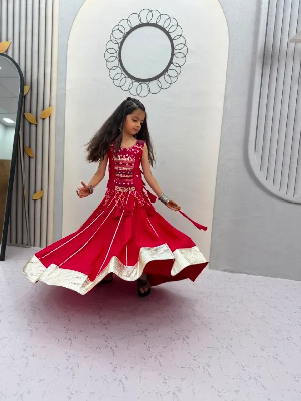 Red_Embellished_Lehenga_Choli_For_Girls