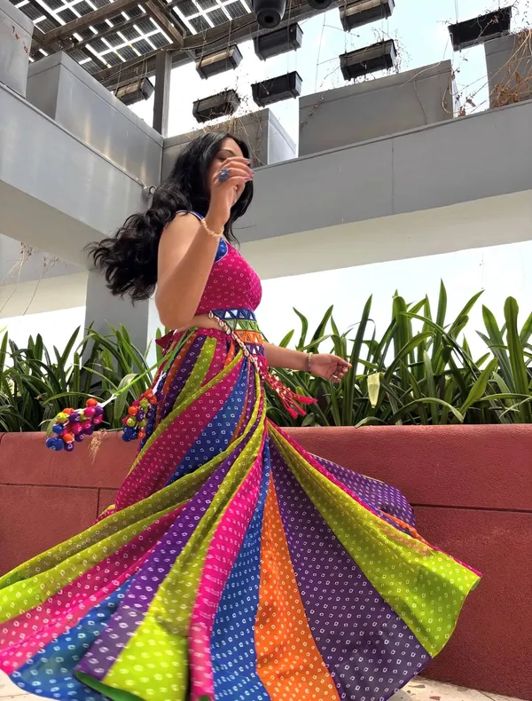 Multicolor_Cotton_Flared_Lehenga_Choli_For_Women