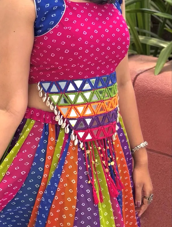 Multicolor_Cotton_Flared_Lehenga_Choli_For_Women