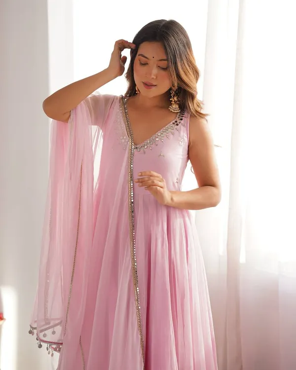 Pink_Embellished_Anarkali_Gown_With_Dupatta_For_Women