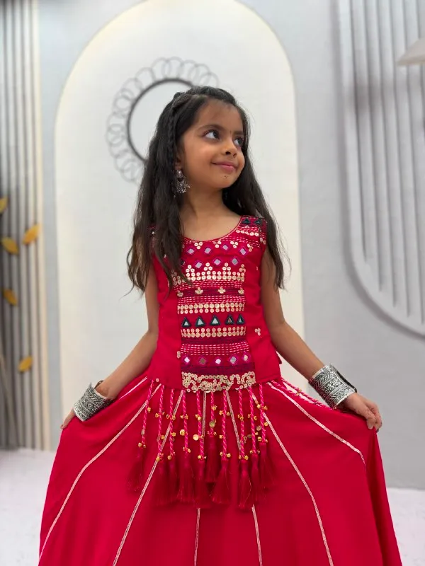 Red_Embellished_Lehenga_Choli_For_Girls