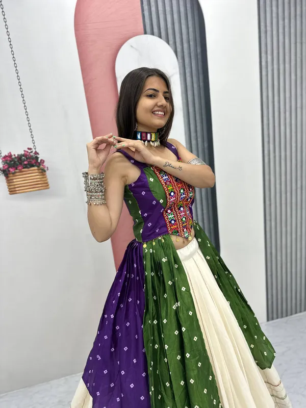 Purple_Green_Printed_Lehenga_Choli_For_Women