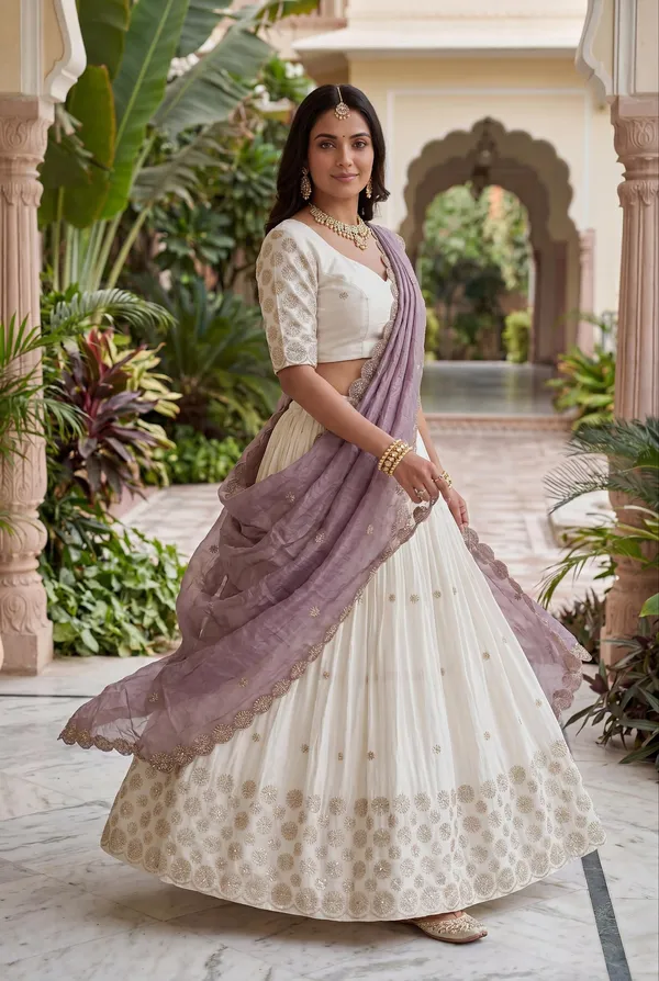 Ivory_Embroidered_Lehenga_Choli_Set_For_Women