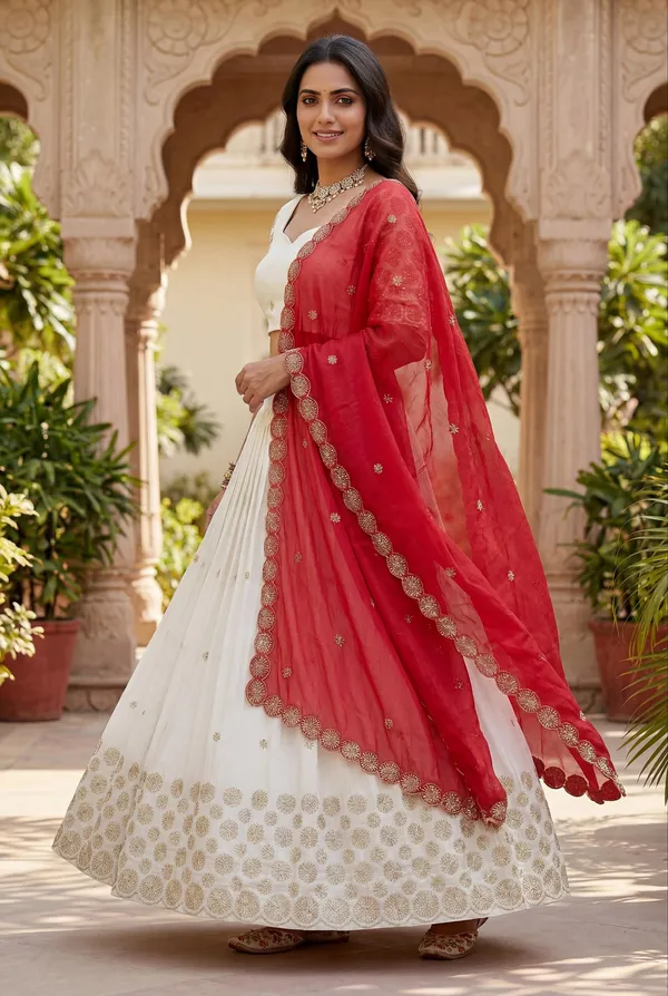 Ivory_Embroidered_Lehenga_Choli_Set_For_Women