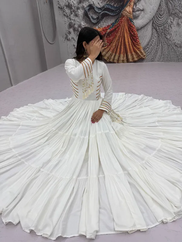 White_Embellished_Flared_Anarkali_Dress_For_Women