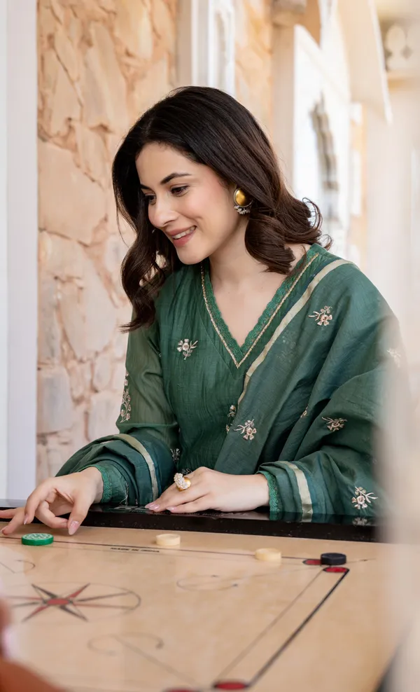 Green_Embroidered_Anarkali_Suit_Set_For_Women
