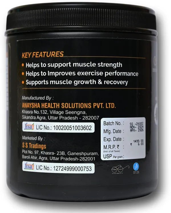 BUY_THE_WHEY_Creatine_Monohydrate_Creatine_(250_g,_Unflavoured)