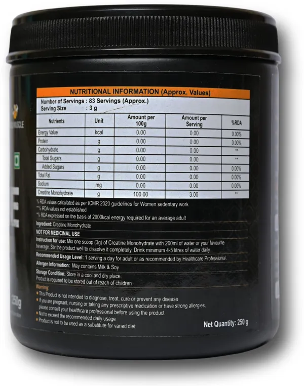 BUY_THE_WHEY_Creatine_Monohydrate_Creatine_(250_g,_Unflavoured)