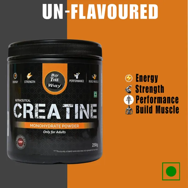 BUY_THE_WHEY_Creatine_Monohydrate_Creatine_(250_g,_Unflavoured)