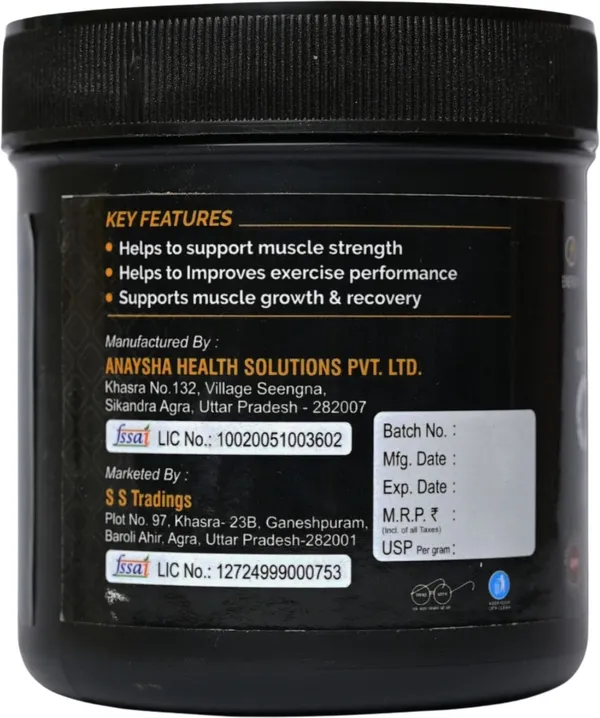 BUY_THE_WHEY_Creatine_Monohydrate_100g_|_Lab_Tested_|100%_Pure_Creatine|33_Serv_|With_T-shirt_Creatine_(100_g,_Unflavoured)