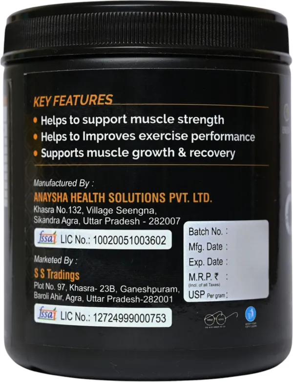 BUY_THE_WHEY_Creatine_Monohydrate_250g|_Lab_tested|_100%_Pure_Creatine_|_Creatine_(250_g,_Unflavored)