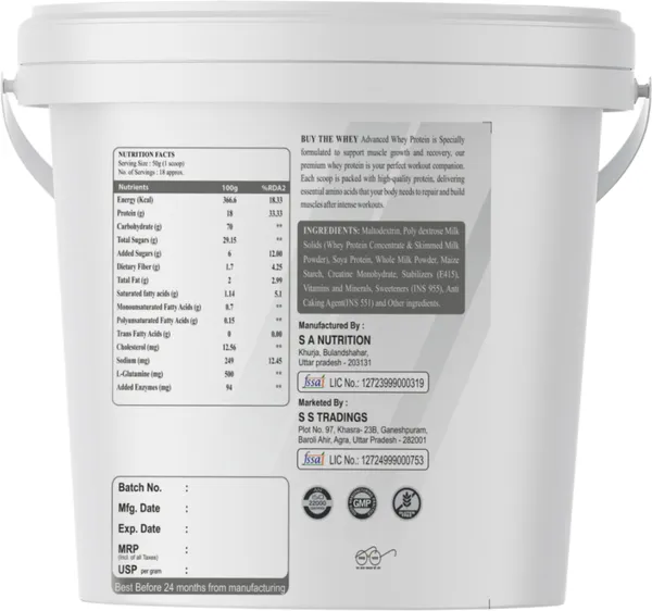 BUY_THE_WHEY_Real_Weight_Gainer_|_Lab_Tested_|_Weight_Gainers/Mass_Gainers_(4.5_kg,_STRAWBERRY)