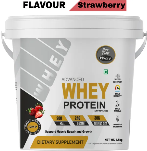 BUY_THE_WHEY_Advance_Whey_Protein_|100%_Pure_|_Lab_Tested_|_Whey_Protein_(4.5_kg,_STRAWBERRY)