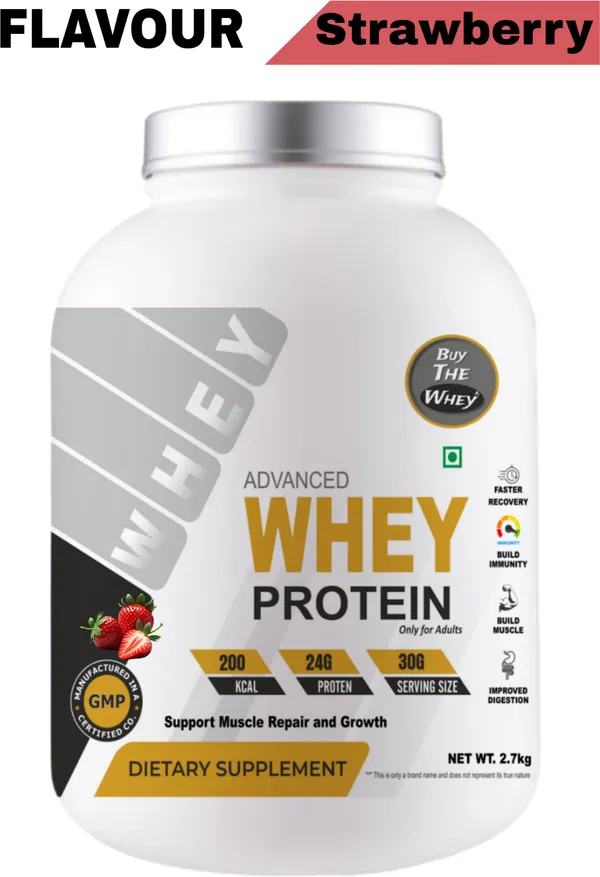 BUY_THE_WHEY_Advance_Whey_Protein_|100%_Pure_|_Lab_Tested_|_Whey_Protein_(2.7_kg,_STRAWBERRY)