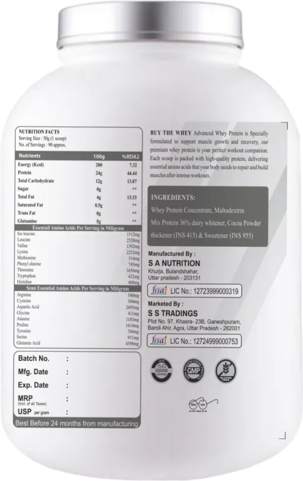 BUY_THE_WHEY_Advance_Whey_Protein_|100%_Pure_|_Lab_Tested_|_Whey_Protein_(2.7_kg,_STRAWBERRY)