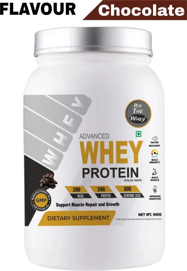 BUY_THE_WHEY_Advance_Whey_Protein_|100%_Pure_|_Lab_Tested_|_Whey_Protein_(900_g,_CHOCOLATE)