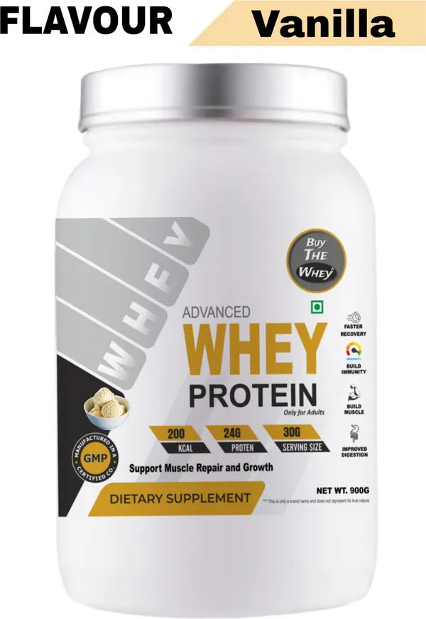 BUY_THE_WHEY_Advance_Whey_Protein_|100%_Pure_|_Lab_Tested_|_Whey_Protein_(900_g,_VANILLA)