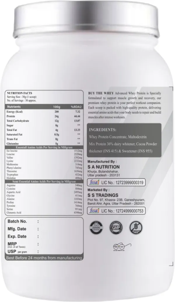 BUY_THE_WHEY_Advance_Whey_Protein_|100%_Pure_|_Lab_Tested_|_Whey_Protein_(900_g,_VANILLA)