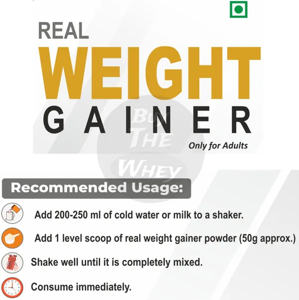 BUY_THE_WHEY_Real_Weight_Gainer_|_Lab_Tested_|_100%_Genuine_|_For_Adults_with_creatine_-_Weight_Gainers/Mass_Gainers_(900_g,_CAFE_MOCHA)